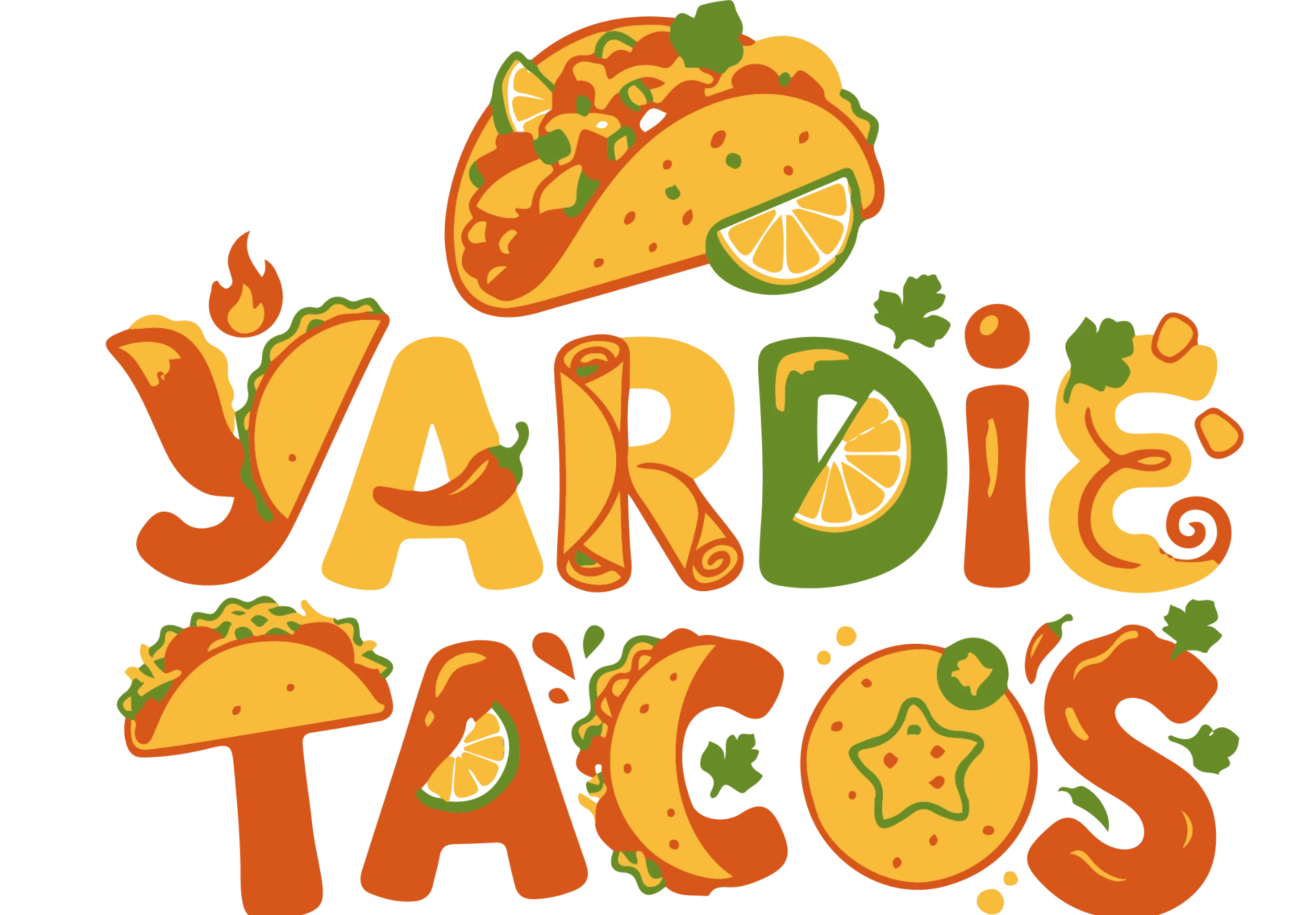 Yadie Taccos Logo — Logos project by Teacha Designz