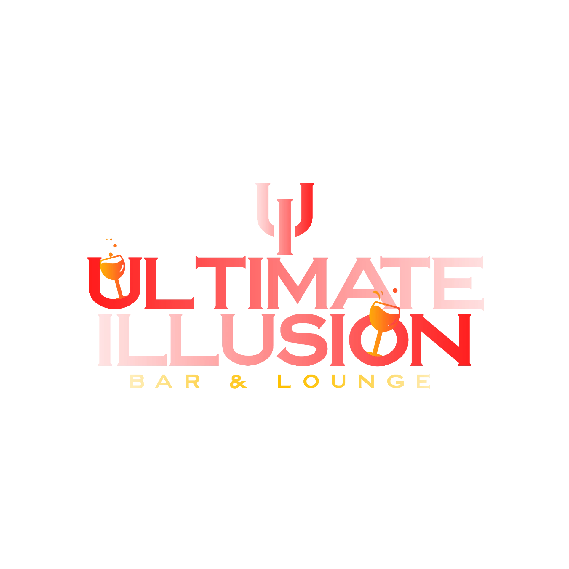 Ultimate Illusion Bar & Lounge Logo — Logos project by Teacha Designz