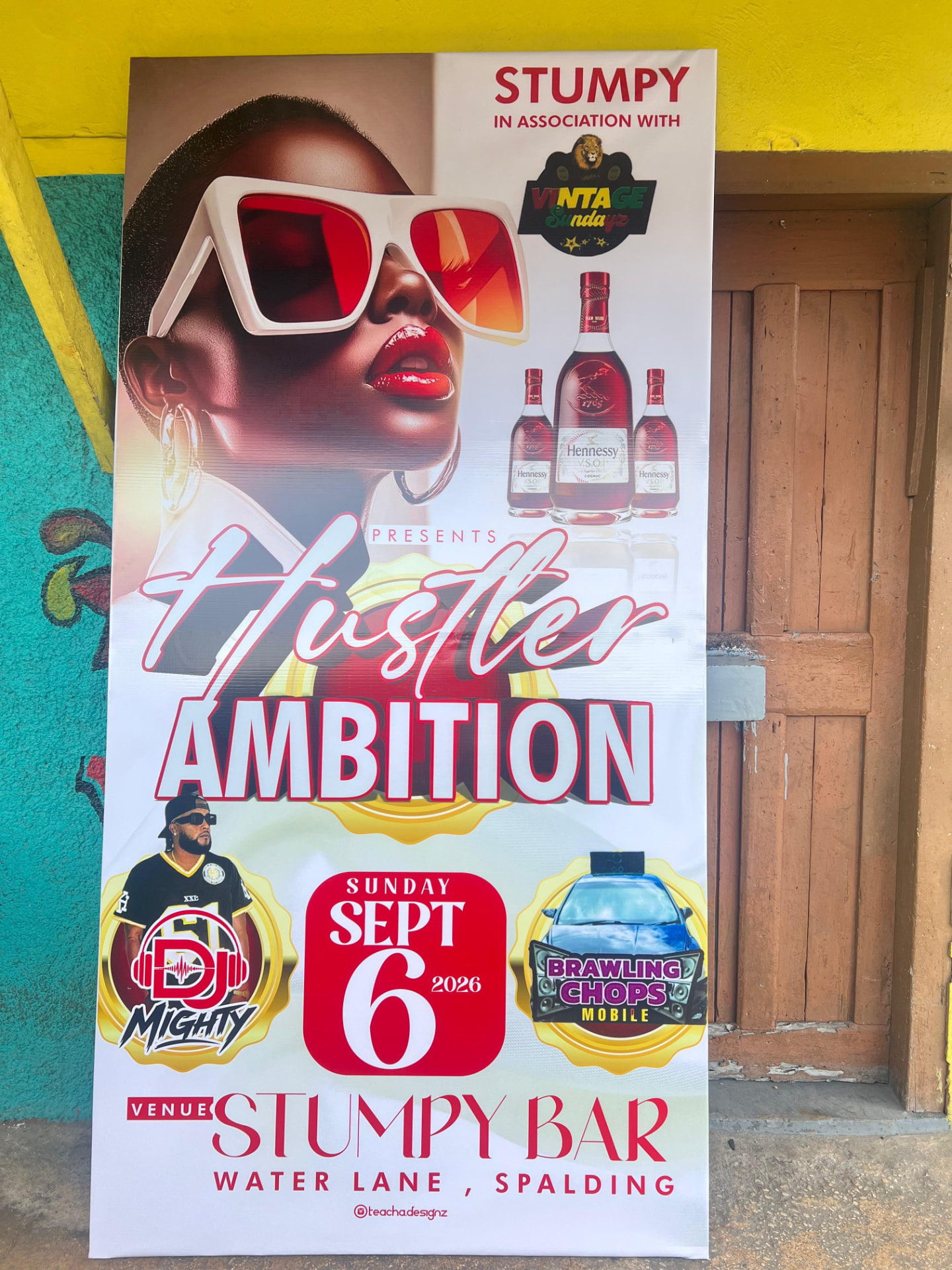 Stumpy's Bar Hustler Ambition Banner — Banners project by Teacha Designz