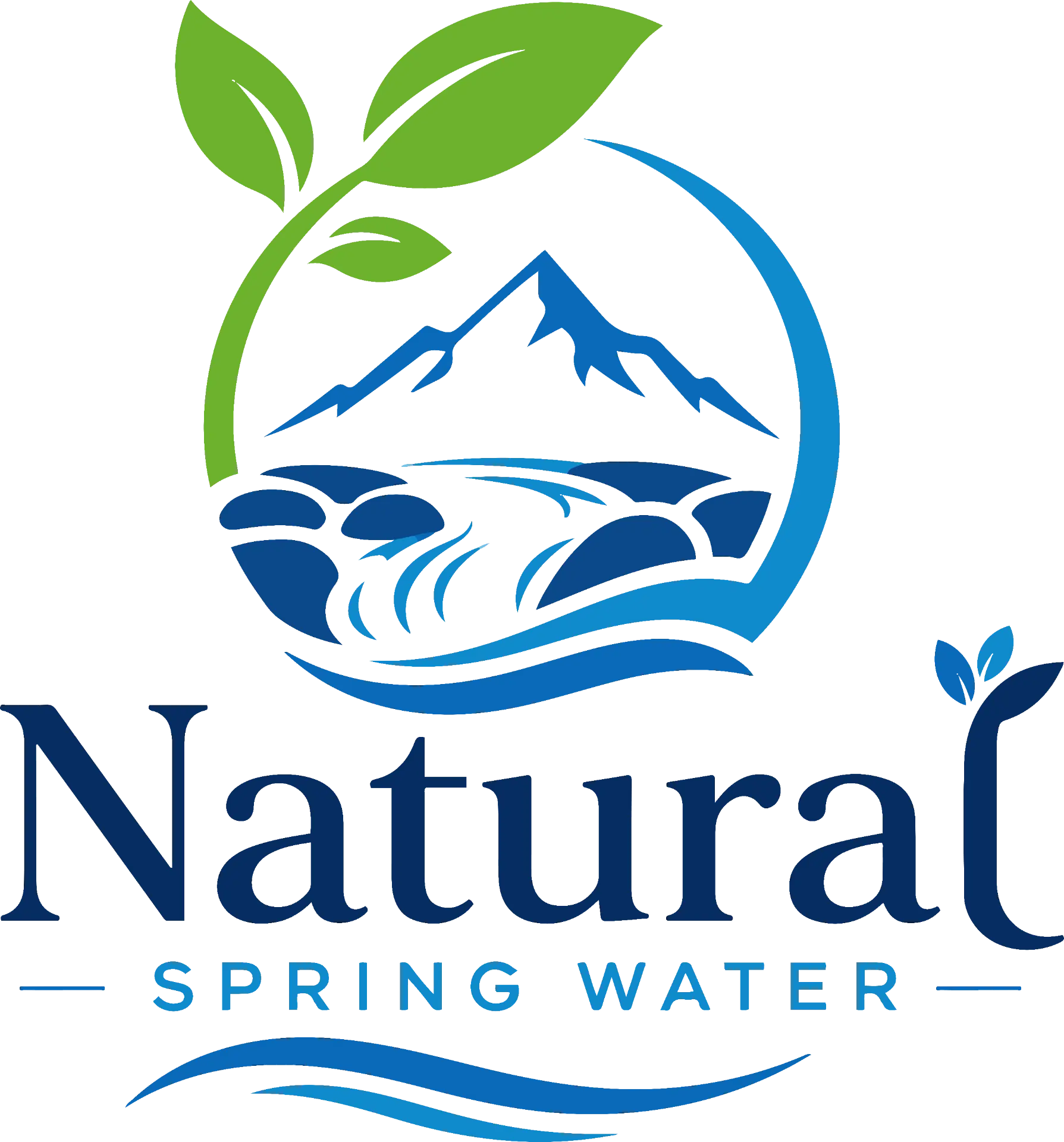 Natural Spring Water Logo — Logos project by Teacha Designz