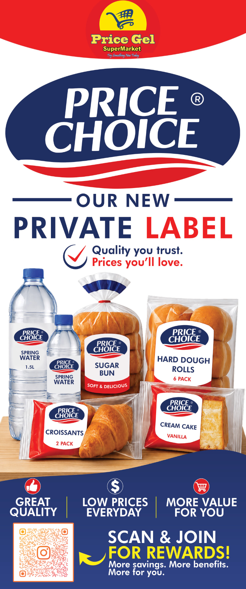 Price Choice Private Label Banner — Banners project by Teacha Designz